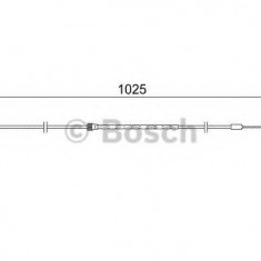 Senzor de avertizare,uzura placute de frana BMW X5 (E70) (2007 - 2013) BOSCH 1 987 473 026