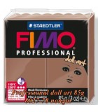 FIMO Professional Doll Art, 85g, Maro Nucă - Pastă polimerică profesională, Made in Germany