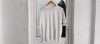 Tricou H&M Dama Marime L #A7237han, Alb