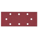 Raider 180101 - Foaie abraziva dreptunghi 230x93 mm 8 gauri granulatie 60 10 buc