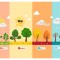 Sticker educativ - Anotimpuri