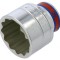 Cap Tubular 12 Puncte 72mm Scurtă 2 3/4&quot;