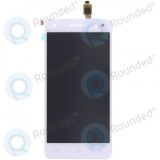 Lenovo Vibe S1 Lite Modul display LCD + Digitizer alb