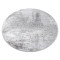 Covor MEFE modern Cerc 8731 Vintage - structural două niveluri de l&acirc;nă gri , cerc 100 cm