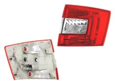 Stop spate lampa Skoda Octavia 3 (5e), 01.2013-05.2017, spate, Dreapta, Combi, P21W+PY21W+W5W; fara suport bec, Depo