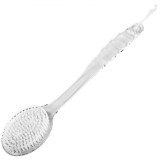 Perie Masaj, Plastic, Lungime 37 cm, Transparentă