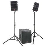 Cumpara ieftin Kit subwoofer BST 46 cm 500W cu 2 sateliti 10 cm 200W RMS