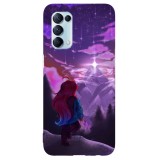 Husa compatibila cu Oppo A52 model Mount Celeste, Silicon, TPU, Viceversa, Transparent, Carcasa