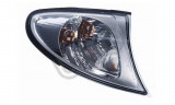 Lampa semnalizare fata Bmw Seria 3 E46 Sedan/Combi 10.2001-06.2005 ULO partea dreapta alba cu reflector cromat