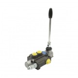 Distribuitor hidraulic cu 1 maneta debit 40L/min cu levier inclus -15 /+80 Breckner Germany