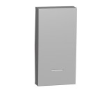 Clapeta intrerupator indicator luminos 1M Noua Unica aluminiu NU910030N