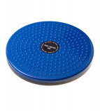 Disc rotativ fitness, cu masaj pentru picioare, modelare abdominala, slabire solduri si coapse, diameter 24.5 cm, blue/negru, Oem
