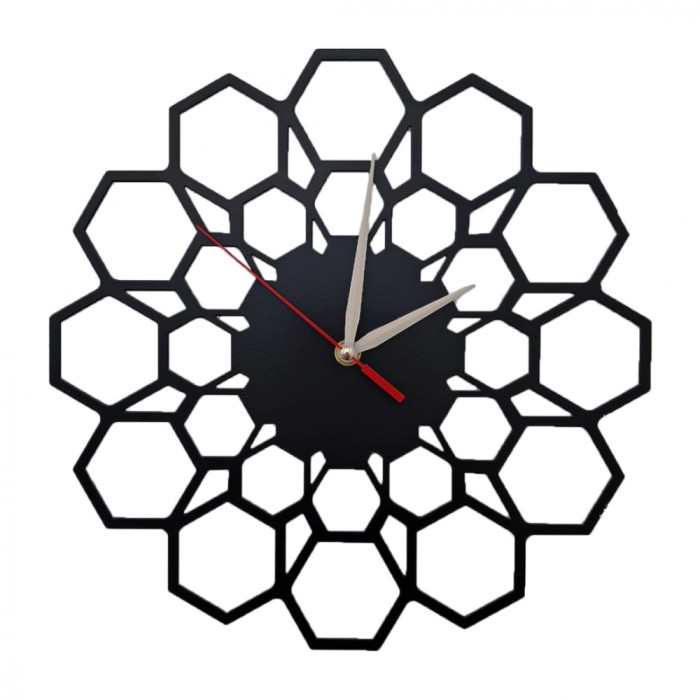 Ceas perete metal Fagure 30 cm