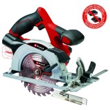 Cumpara ieftin Fierastrau circular portabil acumulator Einhell, 18 V, 4500 rpm, pe acumulator