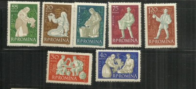 ROMANIA 1960 - VITICULTURA, MNH - LP 511 foto