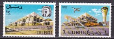 Dubai 1971 aviatie MI 368-369 MNH foto