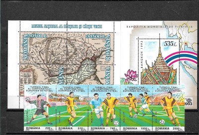 C3752- lot timbre nestampilate MNH Romania foto