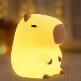 LOSUN Duck Night Light pentru copii, Cute Minting Duck Touch Lampă Silicon cu Di, Oem