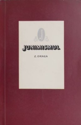 Junimismul - Zigu Ornea (cu sublinieri) foto