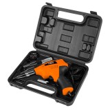 Pistol de lipit NEO 200W cu accesorii, 3 zone de temperatura si cutie