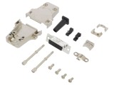 Conector D-Sub 15-Pin Mamă Lipire pe Cablu Gold Flash