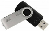 Stick USB GOODRAM UTS3, 64GB, USB 3.0 (Negru)