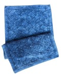 Set de 2 covorase pentru baie, bumbac 100%, Hamper Blue