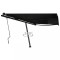 vidaXL Copertină autonomă retractabilă manual, antracit, 400x350 cm 3069819