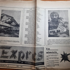 ziarul expres 21 februarie 1990-art. doina melinte