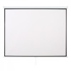 HOMCOM ecran de proiectare pentru perete 244x183cm, alb | Aosom Ro