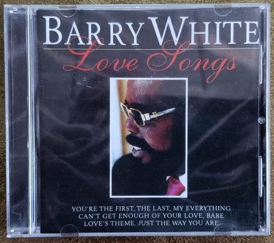 cd cu muzică pop cu Berry White, love songs foto
