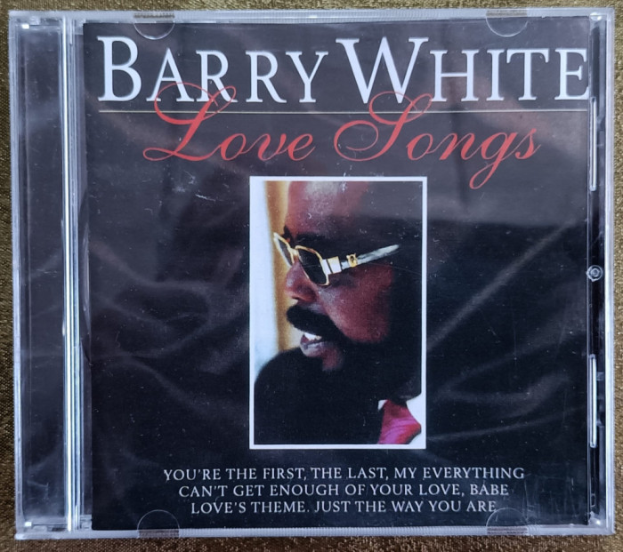 cd cu muzică pop cu Berry White, love songs