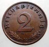 2.890 GERMANIA 2 REICHSPFENNIG 1938 E, Europa, Bronz