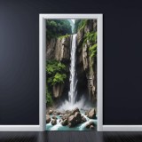 Folie imprimata color pentru decor Usa, dimensiune 200 x 90cm, model: AVX-DR21, AVEX