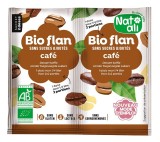 Budinca de cafea Nat-Ali BIO, 11g (2 plicuri), fara gluten, vegana, fara zahar adaugat, produs in Franta
