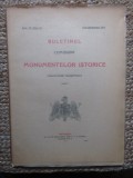 BULETINUL COMISIUNII MONUMENTELOR ISTORICE , PUBLICATIE TRIMESTRIALA , ANUL VII , FASC. 27 , IULIE-SEPTEMBRIE 1914