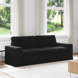 VidaXL Canapea Negru 222 x 80 x 82 cm țesătură 42024399
