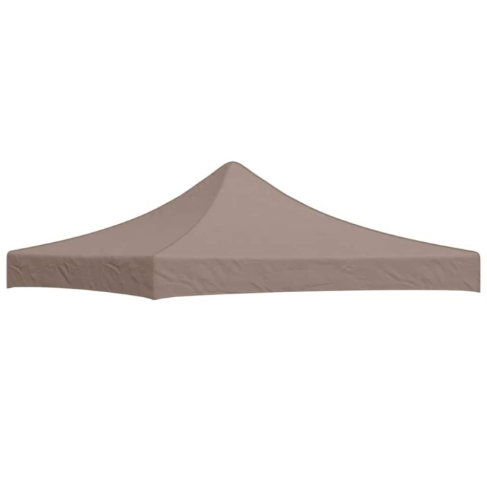 Acoperiș pentru cort de petrecere, gri taupe, 3x3 m, 270 g/m&sup2;