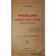 PROBLEME NASCUTE DUPA RAZBOI