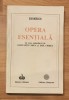 Opera esentiala Mihai Eminescu