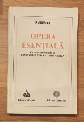 Opera esentiala Mihai Eminescu foto