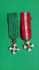 Italia Minidecoratie Ordinul Coroanei Ordinul Sfantul Maurice si Lazar, Europa