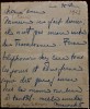 MARUCA CANTACUZINO, Autograf, pe o corespondență adresată, &icirc;n 1923, prin Radu Filitti omului politic IULIU MANIU.