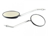 Cumpara ieftin Oglinzi Moto Rotunde Negre M8 Revo - Oglinda Universala Filet M8 Carcasa Plastic