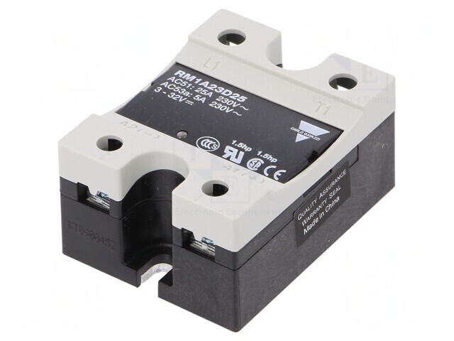 Releu Semiconductor 25A 1-Fazat 3-32VDC 24-265VAC