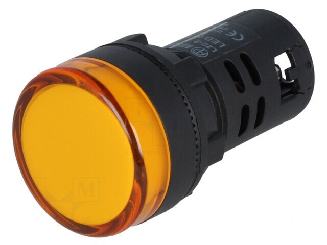 Lumină de control LED 230V &Oslash;22,5mm