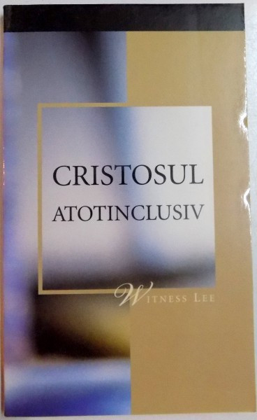 CRISTOSUL ATOTINCLUSIV , WITNESS LEE , 1995 | Okazii.ro