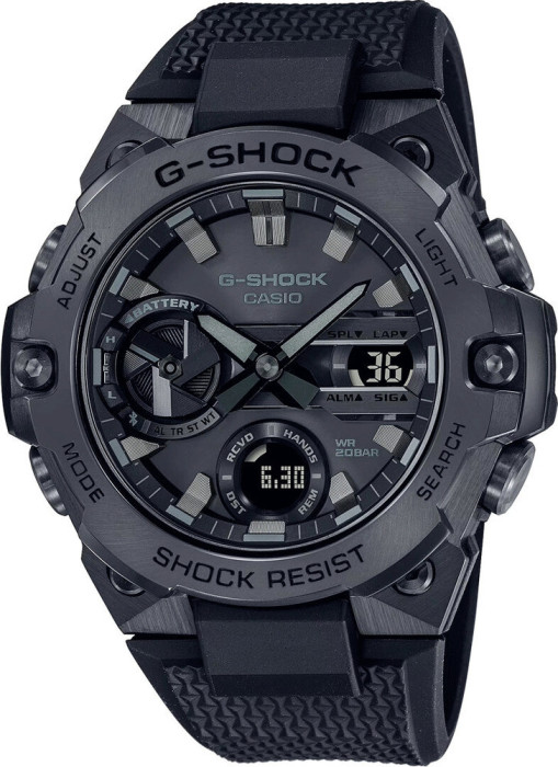 Ceas Smartwatch Barbati, Casio G-Shock, G-Steel Bluetooth GST-B400BB-1AER - Marime universala