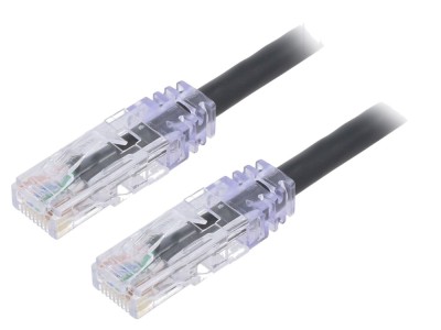 Cablu patch cord U/UTP Cat6 LSZH 1m foto