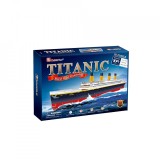 Cumpara ieftin Cubic Fun - Puzzle 3D Nava Mare Titanic 113 Piese, CubicFun
